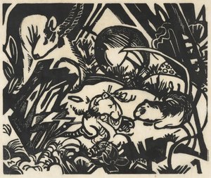 Animal Legend by Franz Marc